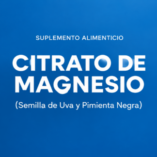 Citrato de Magnesio 250 mg 60 cápsulas
