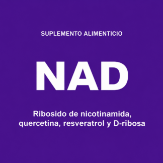 NAD con Ribósido de Nicotinamida 300 mg 60 cápsulas